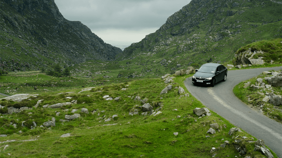 En fly and drive Irland-resa.