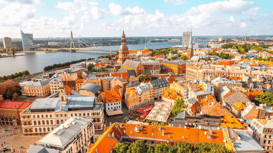 Staden Riga.