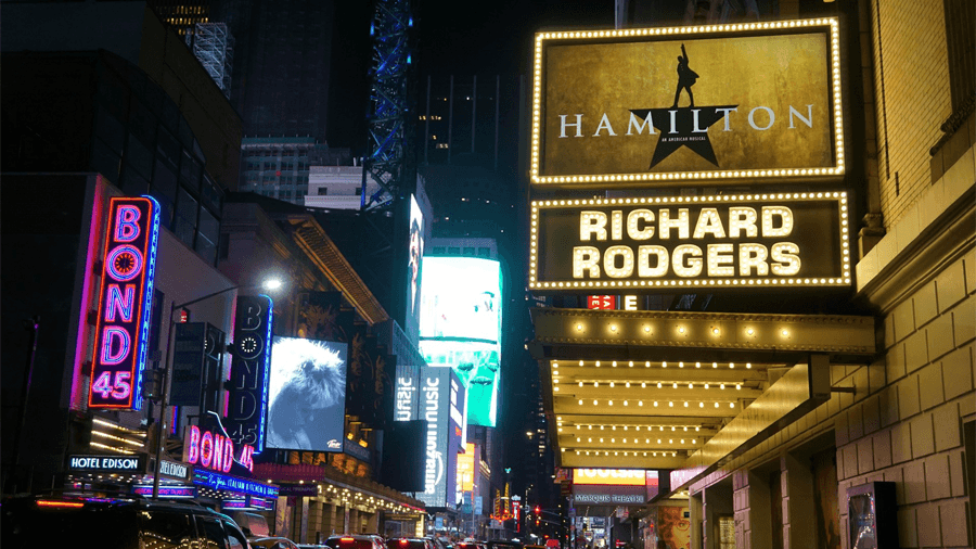 Hamilton musikal.