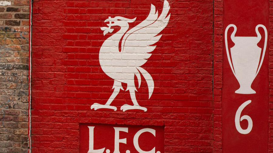 Logotypen för Liverpool FC.