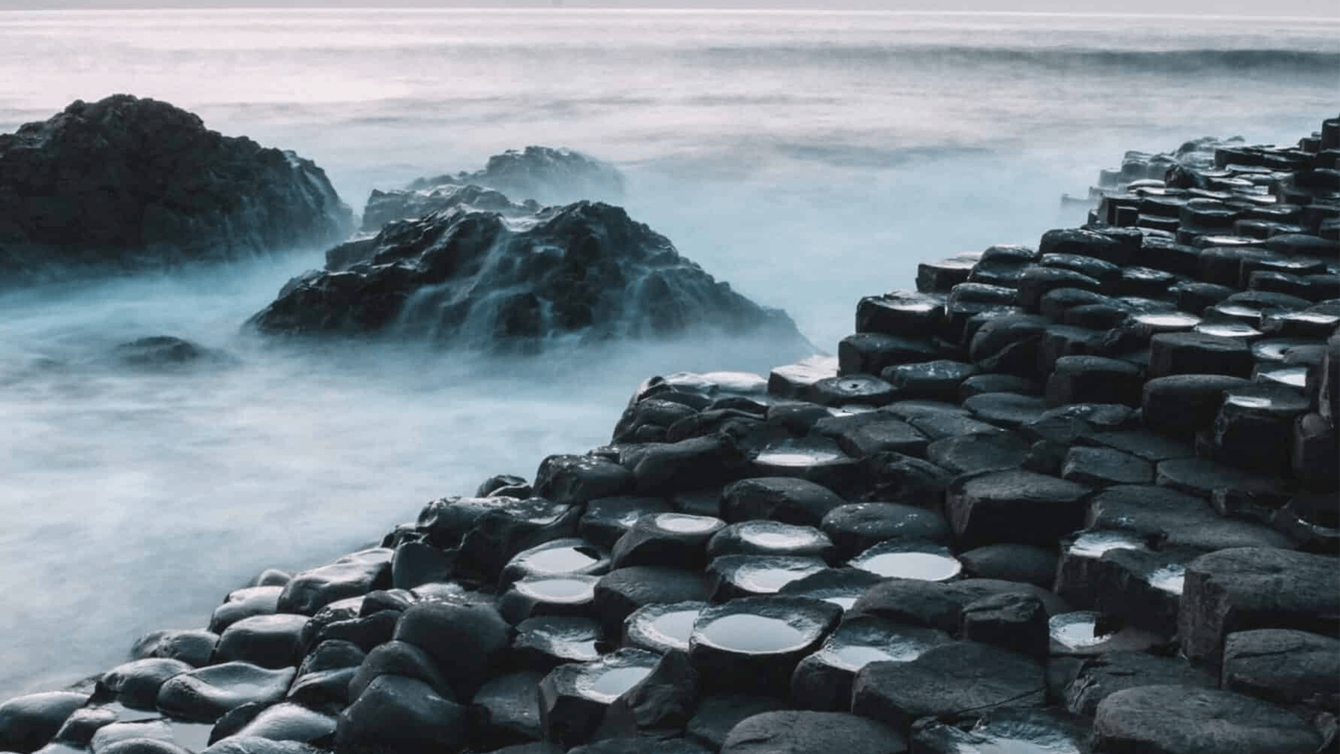 Giant´s causeway i Nordirland.